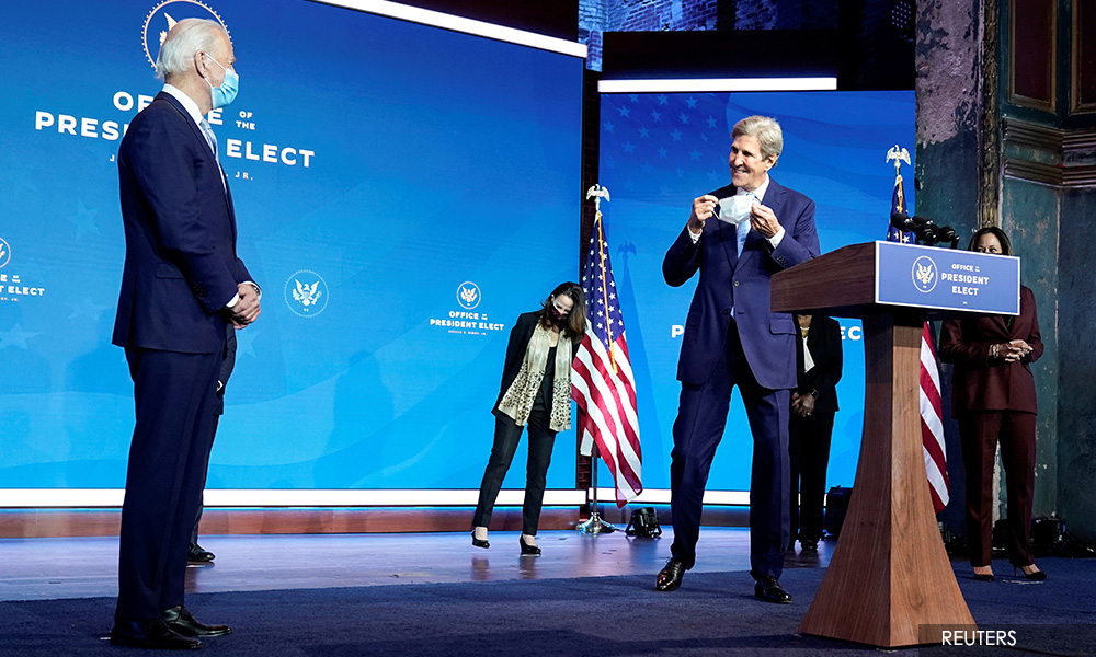 US rejoins fight against climate change at high level summit