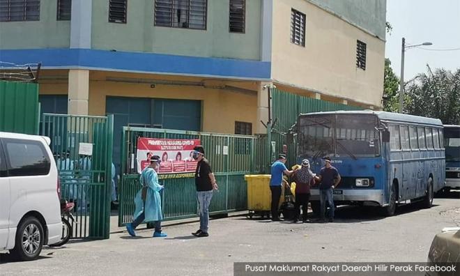 PKPD di asrama pekerja, tapak binaan dan kilang sarung tangan di Hilir Perak