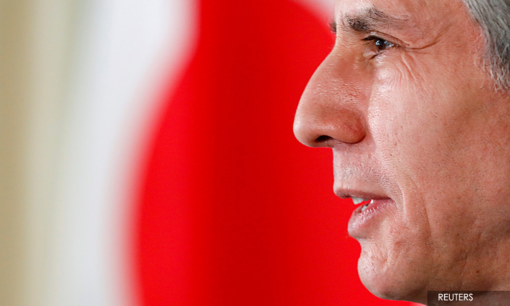 Blinken warns China against 'coercion and aggression' on first Asia trip