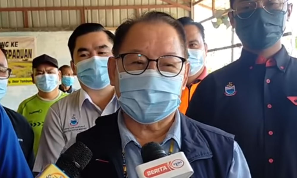 African Swine Fever outbreak in eight Sabah districts