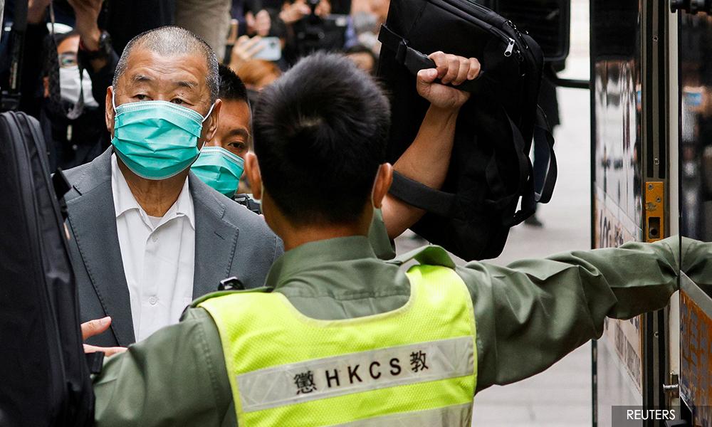 Hong Kong tycoon Jimmy Lai among three pleading guilty to illegal assembly