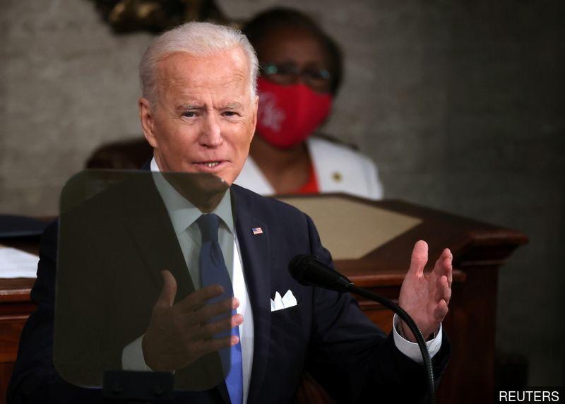 Biden talks tough on China in first speech to Congress