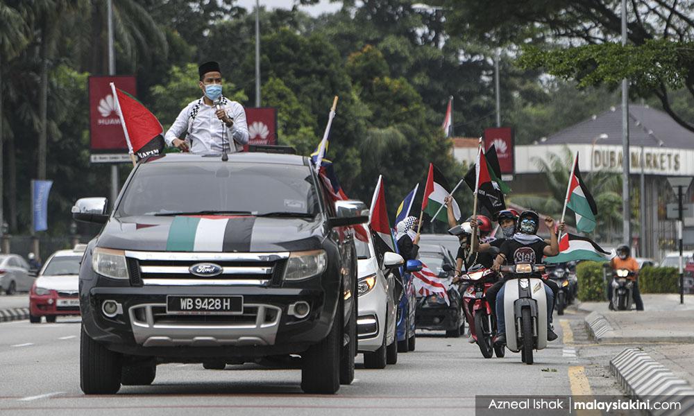 After ceasefire, Harapan Youth wants US to stop selling arms to Israel