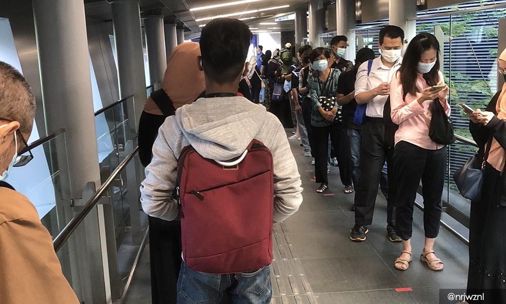 Commuters alarmed by packed trains after reduced frequency