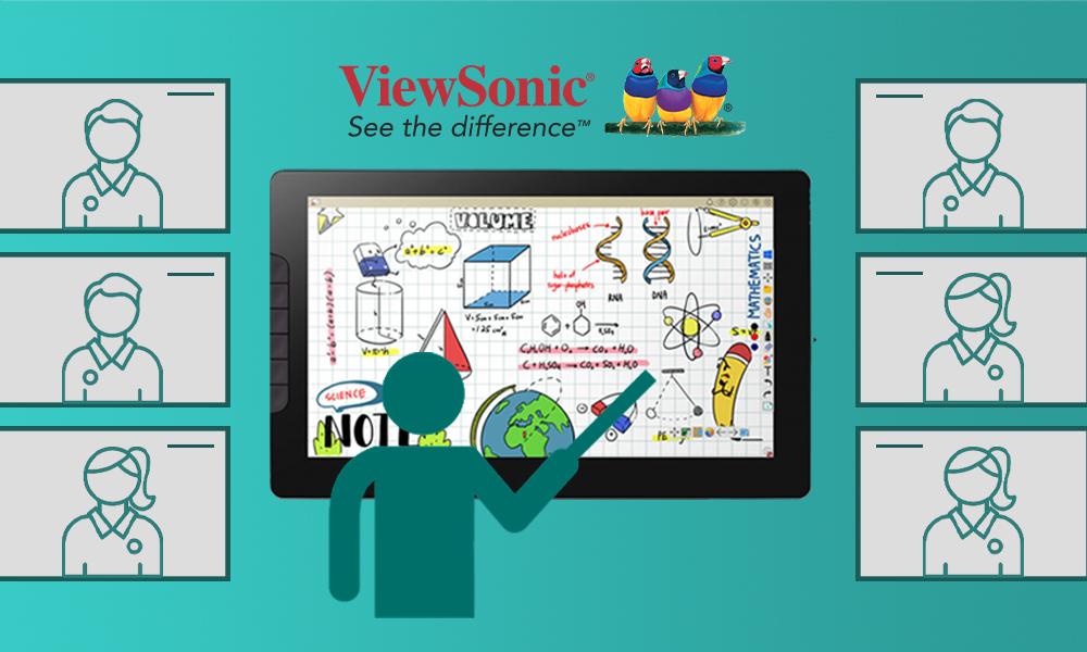 Teacher Akmal shares workaround for remote teaching with ViewSonic