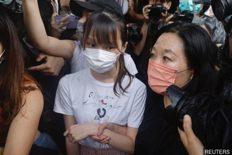 HK democracy activist Agnes Chow released from prison