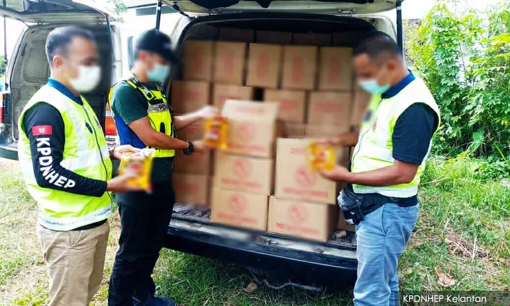 KPDNHEP Kelantan rampas minyak masak seludup bernilai RM14,025