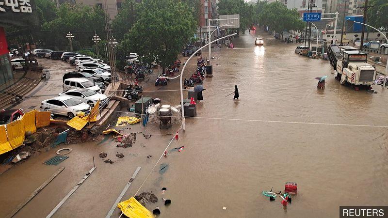 At least 25 dead as rains deluge central China's Henan province