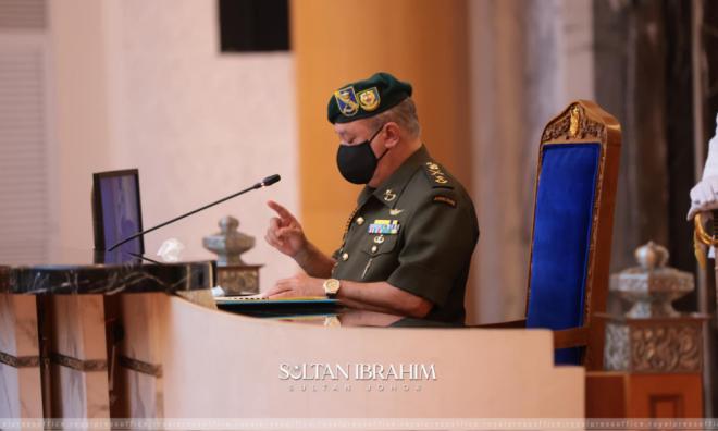 Sultan Johor beri amaran bubar DUN