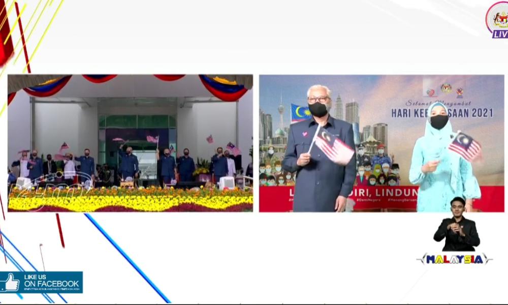 2021 National Day celebrated in 'Malaysian family' spirit