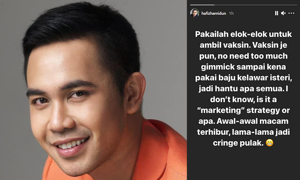 Tak perlu jadi 'hantu' hadir janji temu vaksin - Hafiz