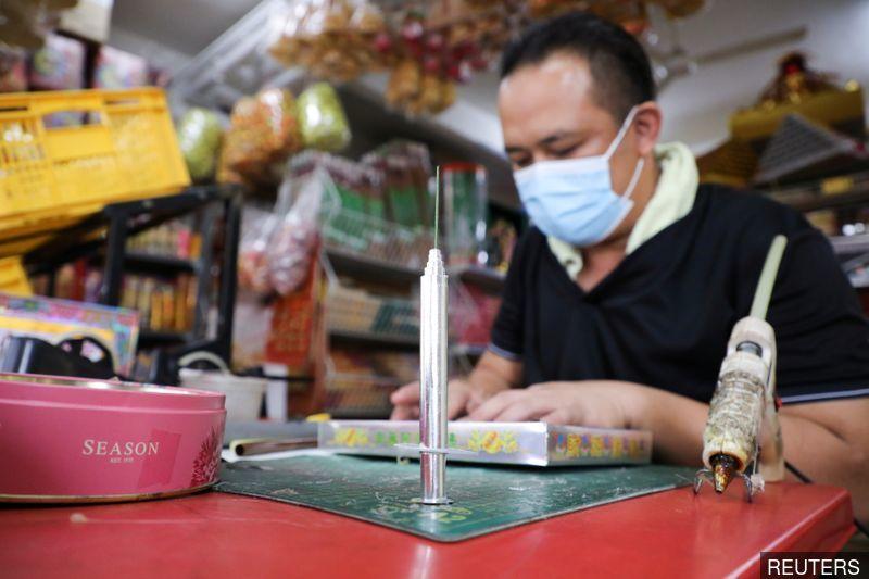 Hungry Ghost festival – get your mock-up vaccine