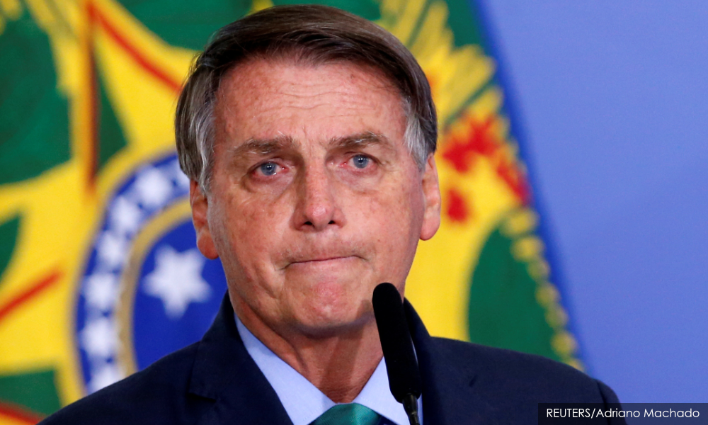 Brazil's Bolsonaro fans judiciary flames, calls top judge 'son of a whore'