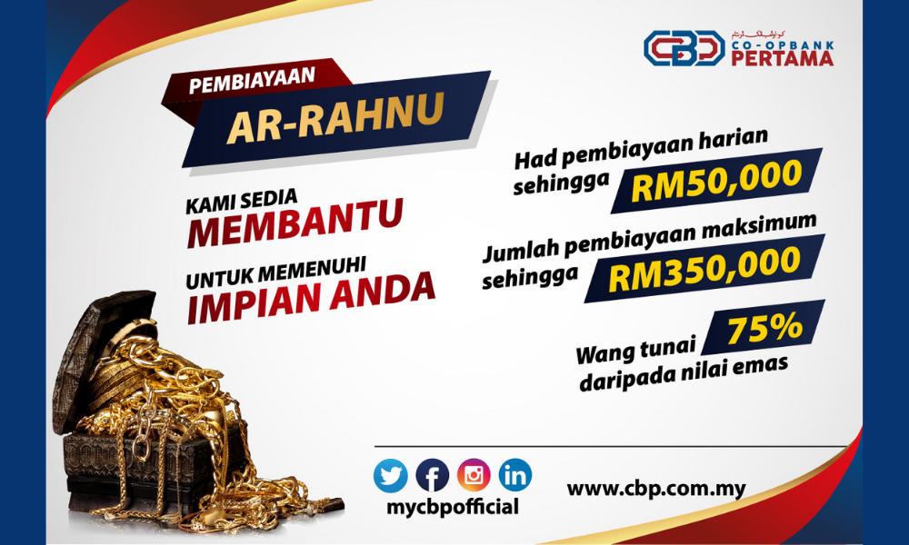 Ar Rahnu Cbp Tawar Kadar Keuntungan Rendah