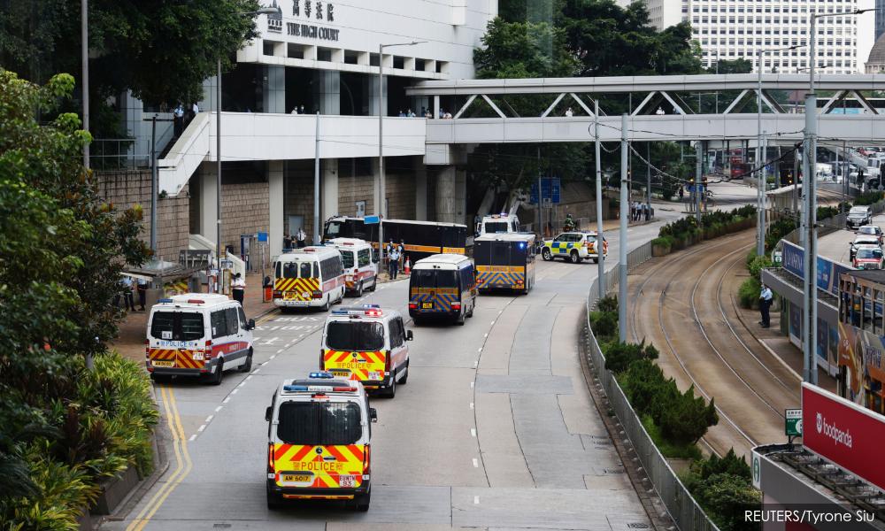 Hong Kong activist found guilty in national security case