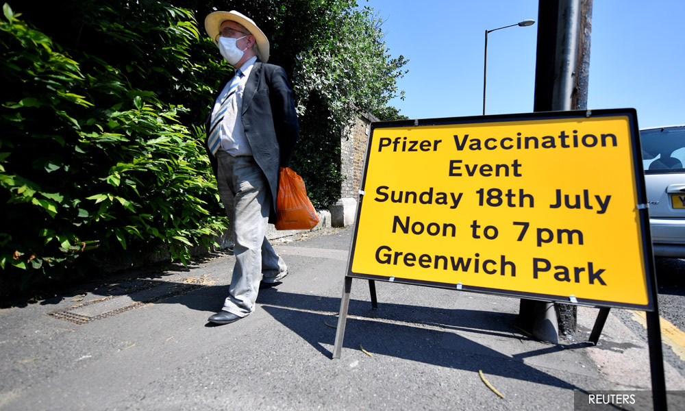 English study finds 50-60pct reduced risk of Covid-19 for double-vaccinated