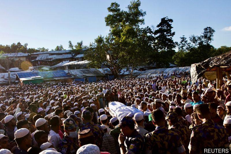 Killing of top Rohingya leader underscores violence in Bangladesh camps