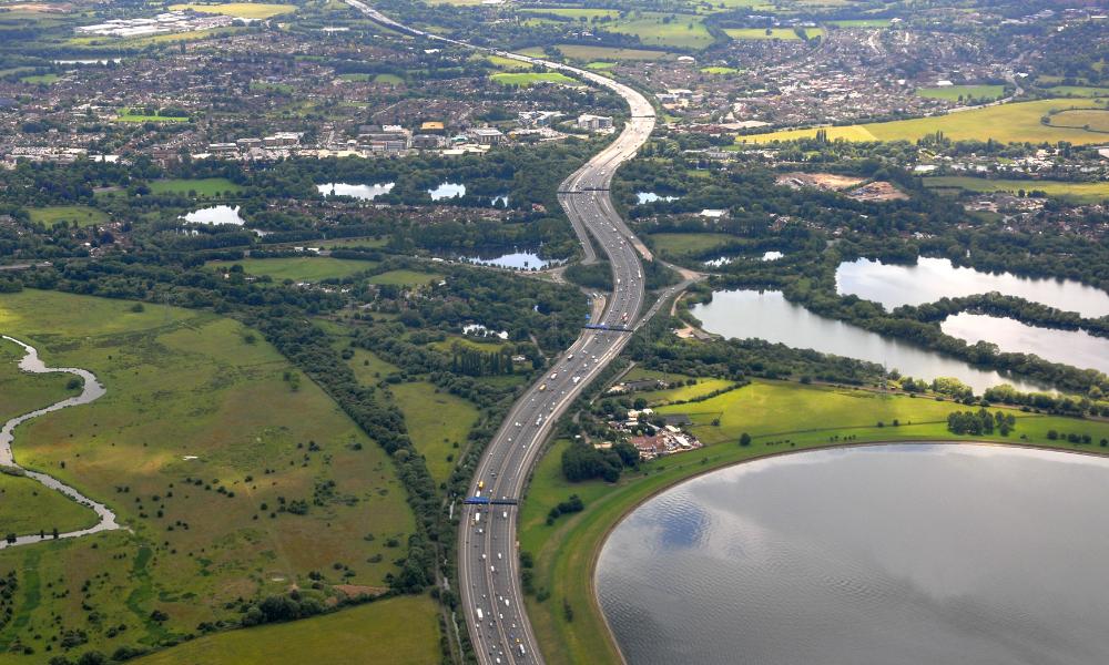Environmental activists block major London orbital motorway again