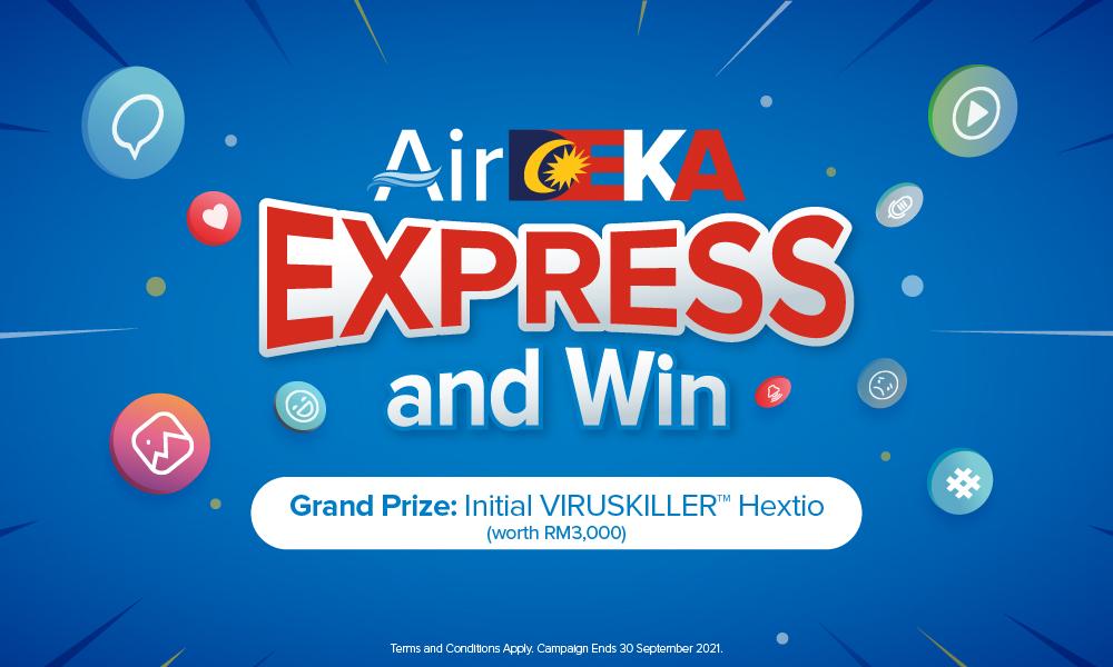 3,2,1… Action! Insist on indoor clean air with Initial AirDeka Campaign with your creative act!