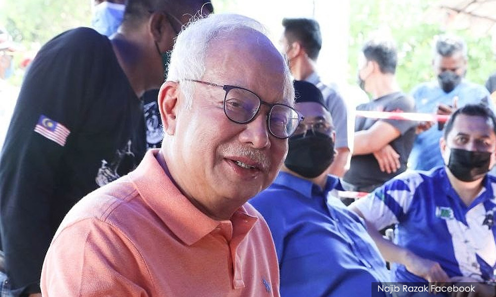 Najib: Harapan admitted role in fall of Malacca govt, don't blame Umno