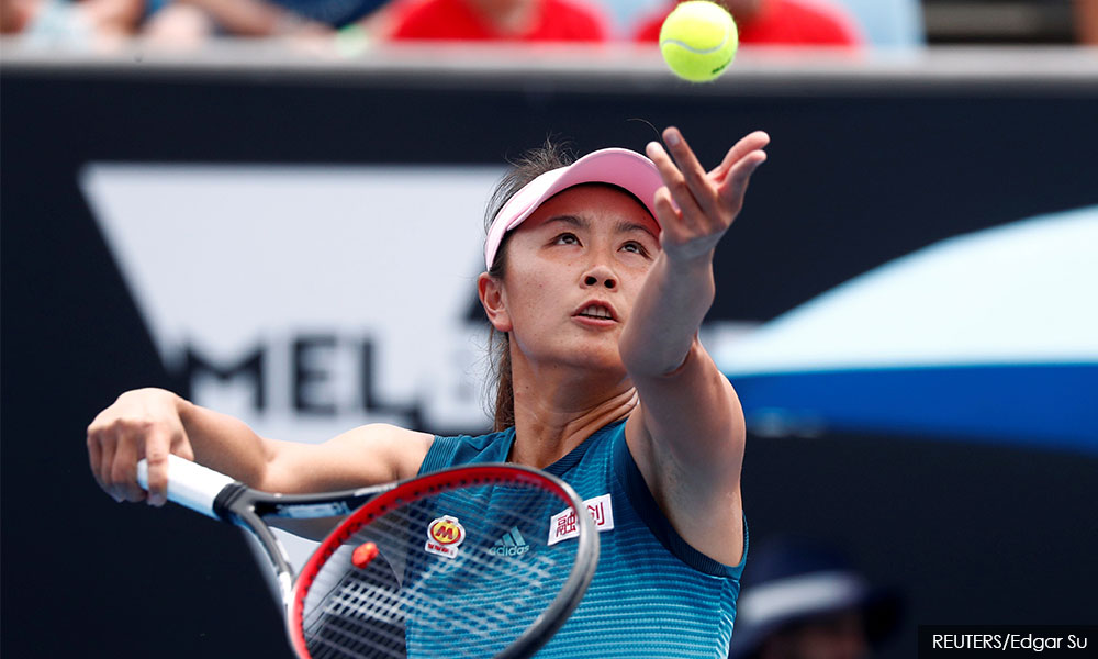 China tennis star Peng says ex-vice premier forced her into sex