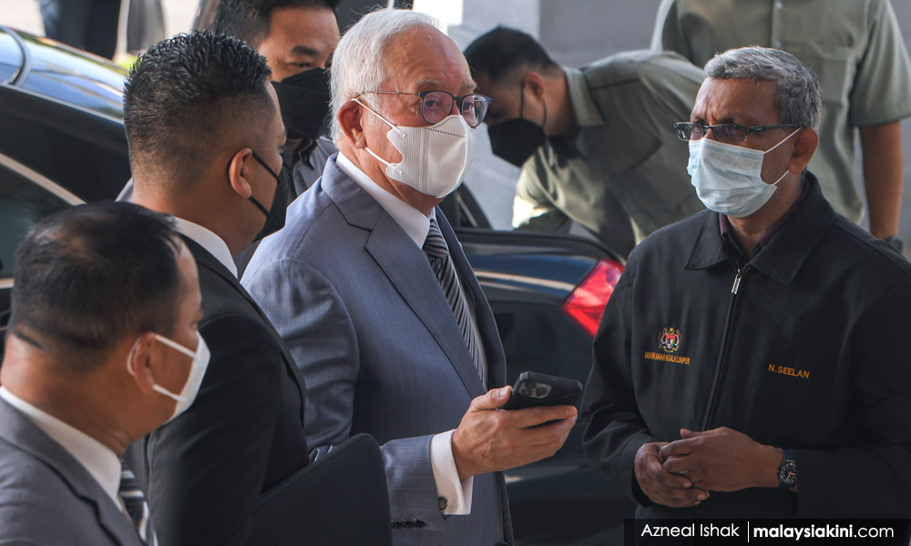 No hybrid online trial, Najib's 1MDB case to be heard in court - judge