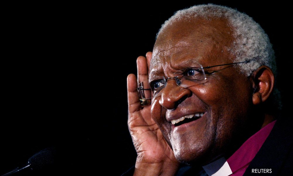 South African anti-apartheid campaigner Archbishop Tutu dies aged 90