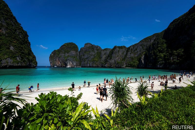 Thailand allows visitors back to beach made famous by Dicaprio's movie