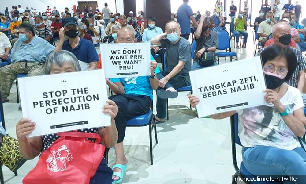 Hadir program pro-Najib di WTC KL bukan nak tipu mangsa banjir - NGO