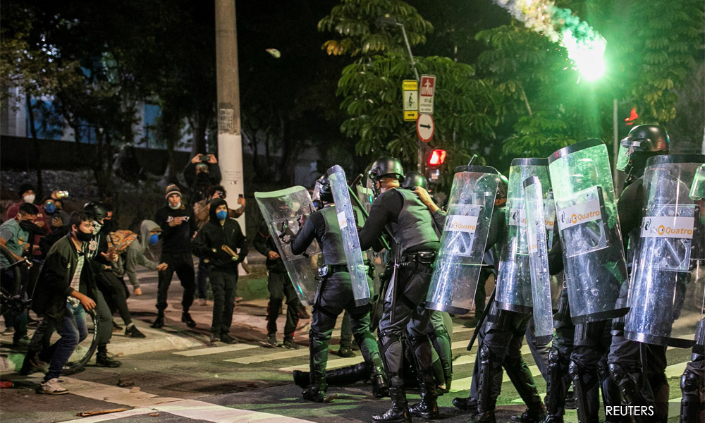 Man shot dead during riot in Sao Paulo after Fifa Club World Cup loss