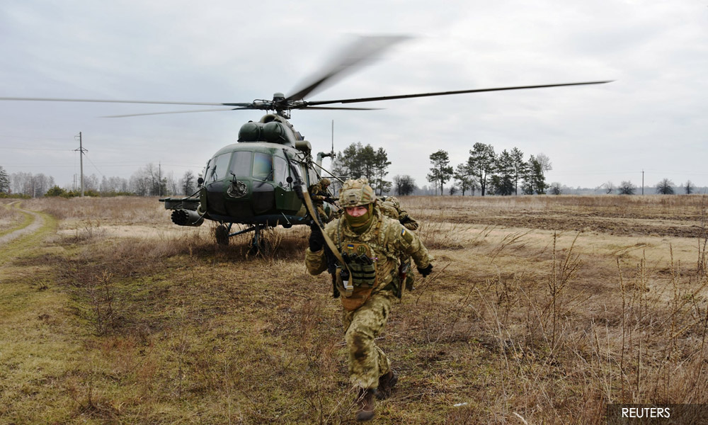 Factbox: How Ukraine's armed forces shape up against Russia's