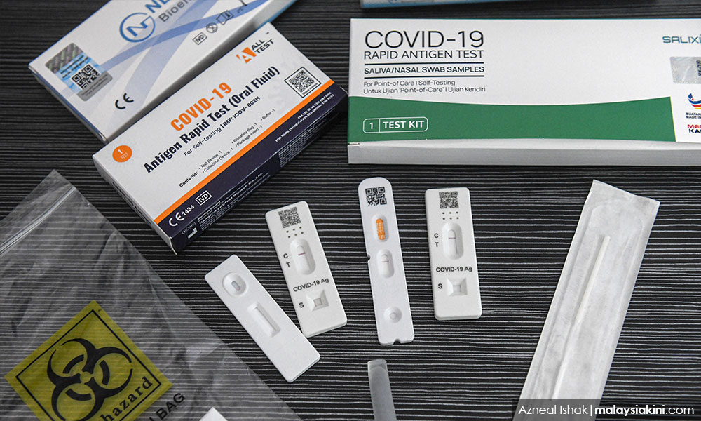 Covid saliva test kit