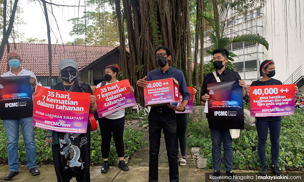 Suaram dakwa intimidasi polis semasa pameran isu 'mati dalam tahanan'