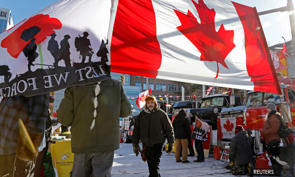 Canada's Trudeau to invoke emergency powers to end protests