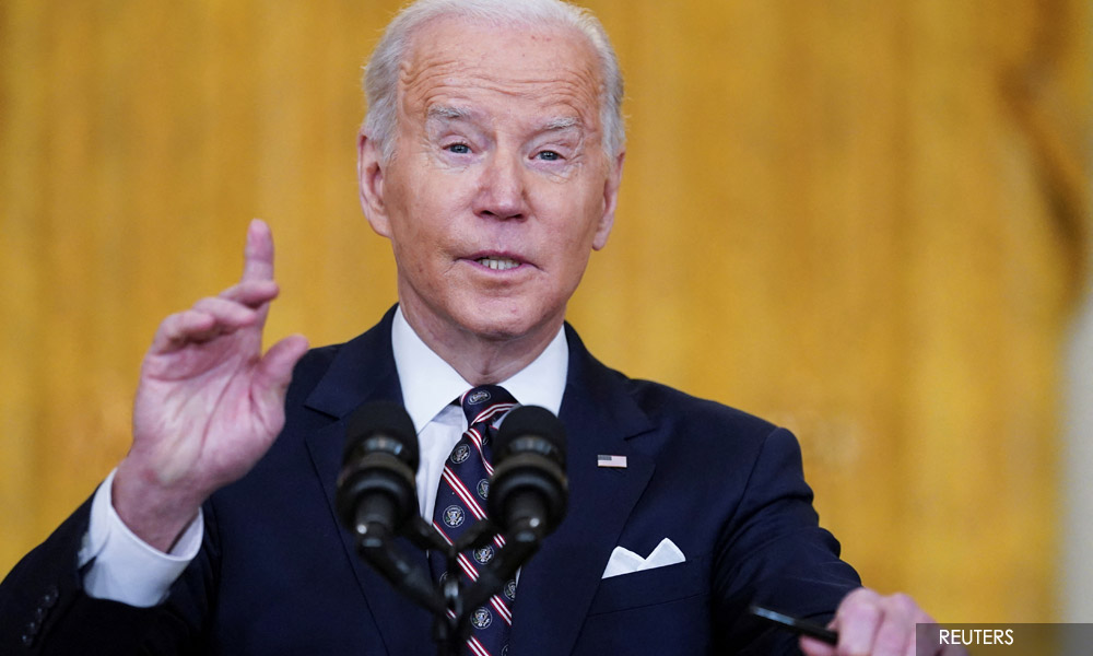 Biden takes veiled swipe at China in condemning Russia backers on Ukraine