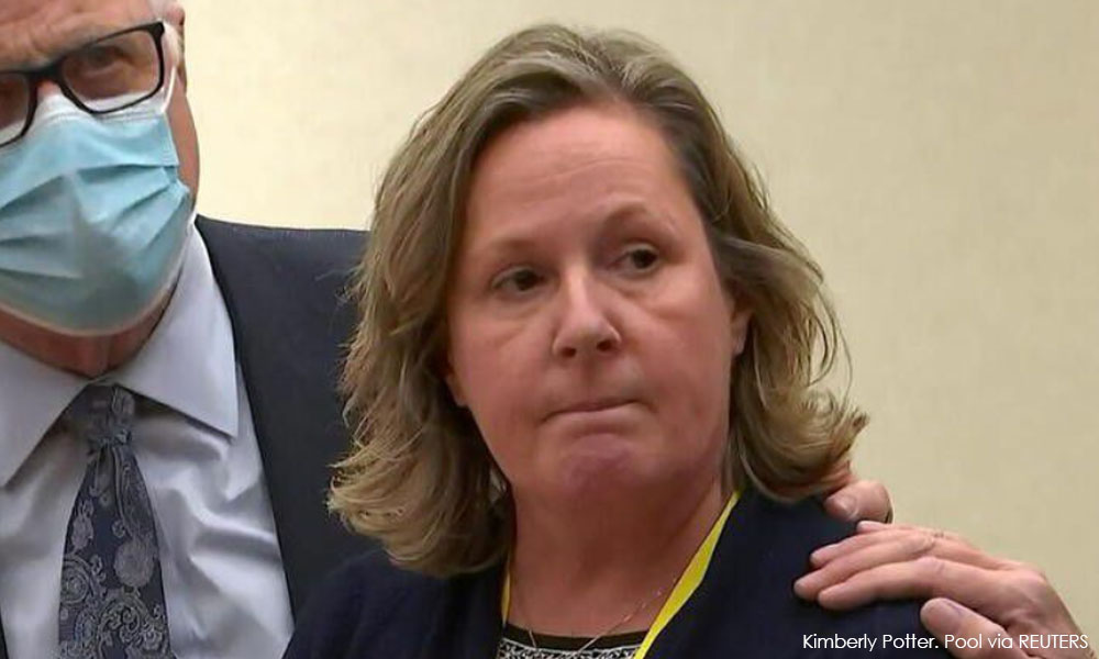Ex-cop Kimberly Potter sentenced to 2 years in Daunte Wright killing