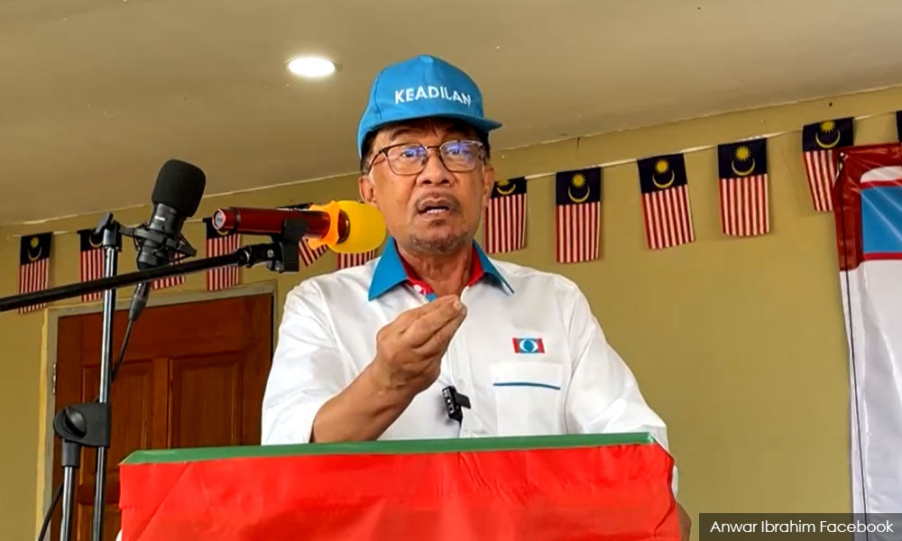 Anwar disappointed with clash between PKR and Muda in Larkin