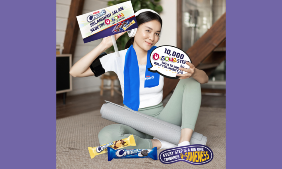 Walk for O-Someness with Jack ‘n Jill Cream-O’s ‘Selangkah Jalan Sedetik O-Some’ campaign
