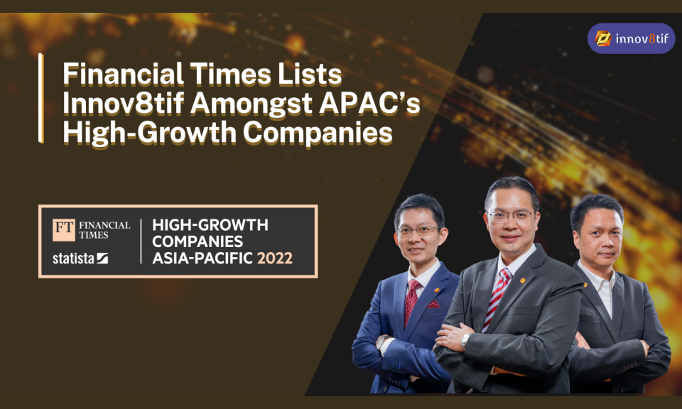 The Financial Times names Innov8tif as one of APAC’s fastest growing companies