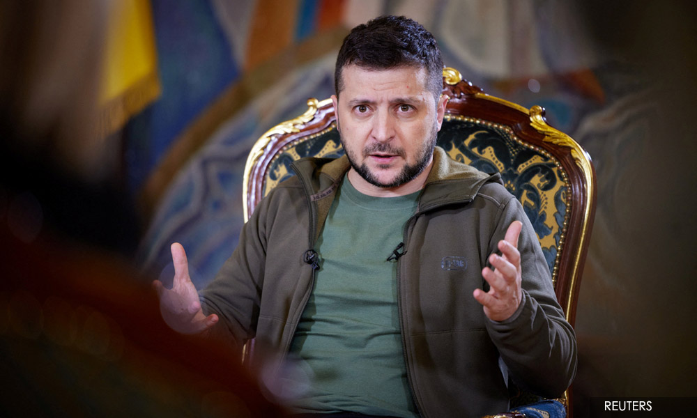 Ukraine ready to adopt 'neutral status' in Russia peace deal - President Zelenskiy