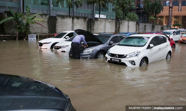 Valley today in klang flood