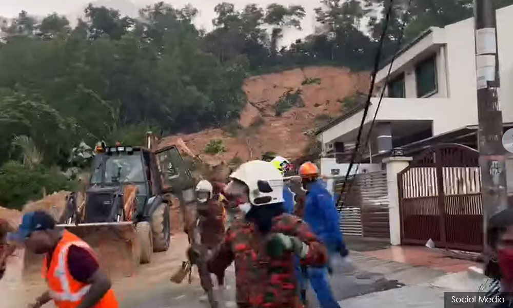 Penduduk di kawasan cerun perlu peka, kesan indikasi awal tanah runtuh