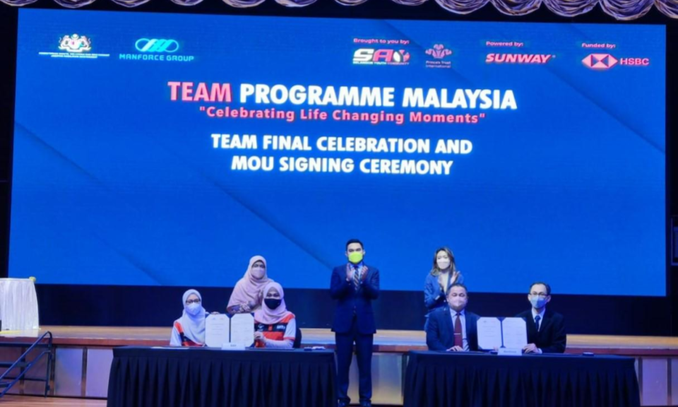 Manforce Group meterai MoU dengan SAY untuk memperkasakan tenaga kerja golongan belia