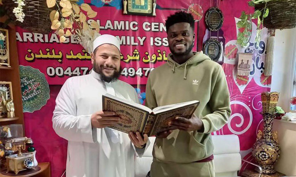 Thomas Partey peluk Islam