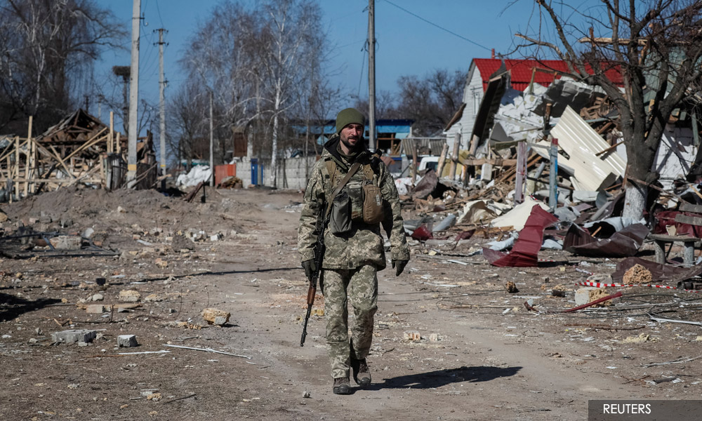 Russian strikes turning Mariupol into 'ashes' as West plans more sanctions