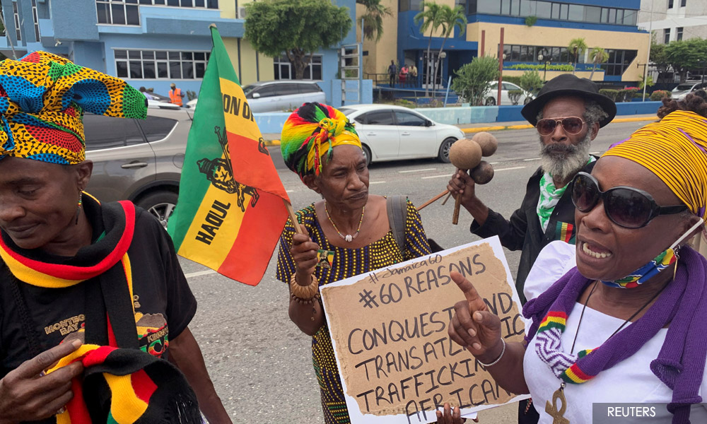 British royals' Jamaica visit stirs demands for slavery reparations