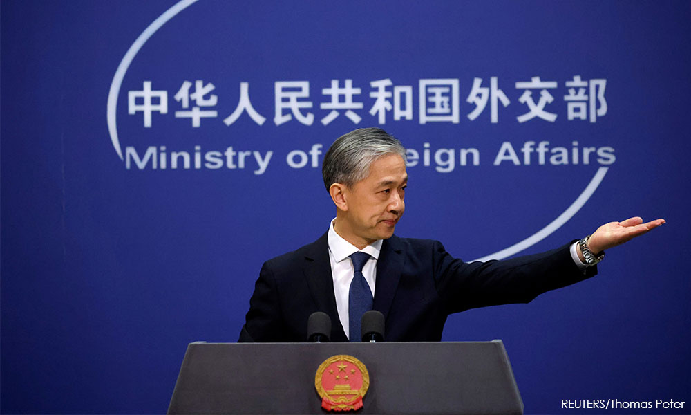China says reports on Chinese-Russian coordination on Ukraine 'fake news'
