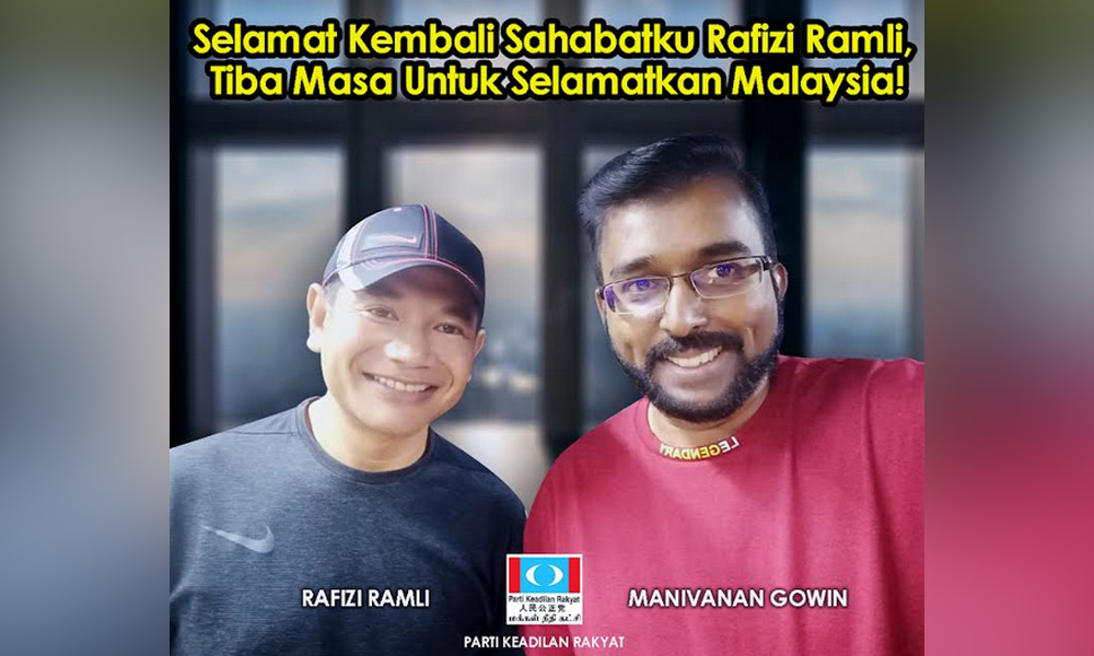 SURAT | Selamat kembali sahabatku Rafizi, tiba masa selamatkan Malaysia