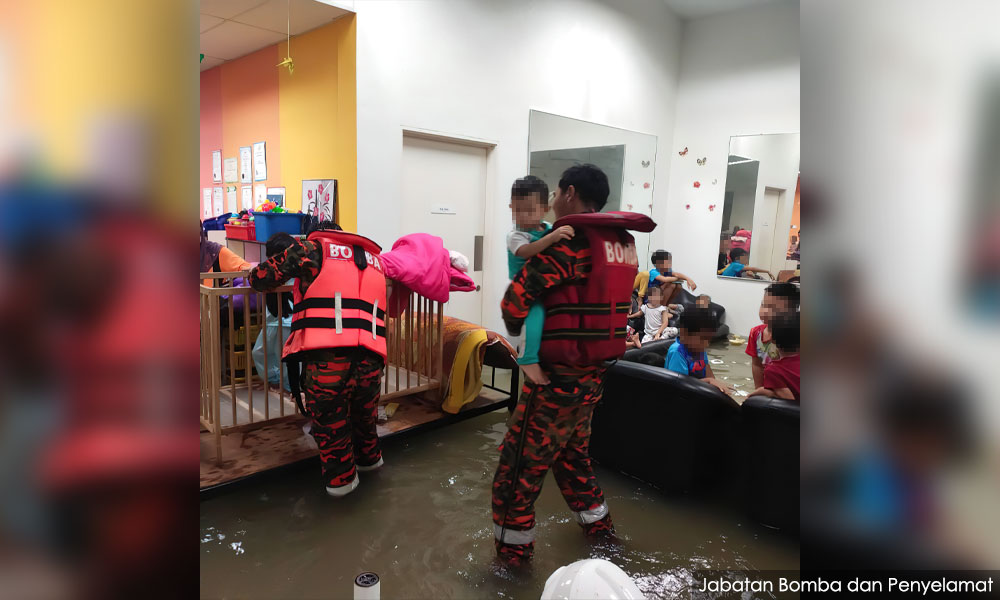 KL daycare evacuated after downpour triggers landslide