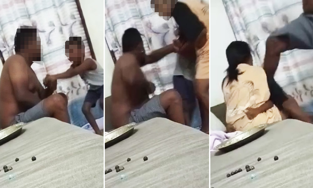 Man arrested after video of him abusing young stepchild goes viral